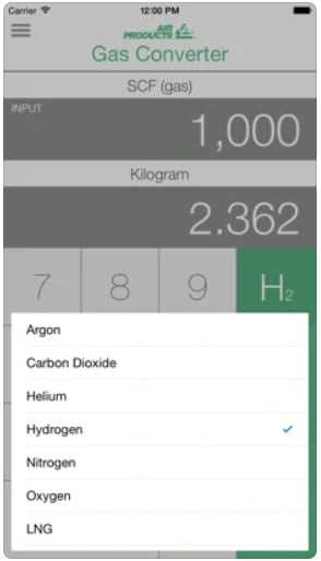 Converter Gas Options